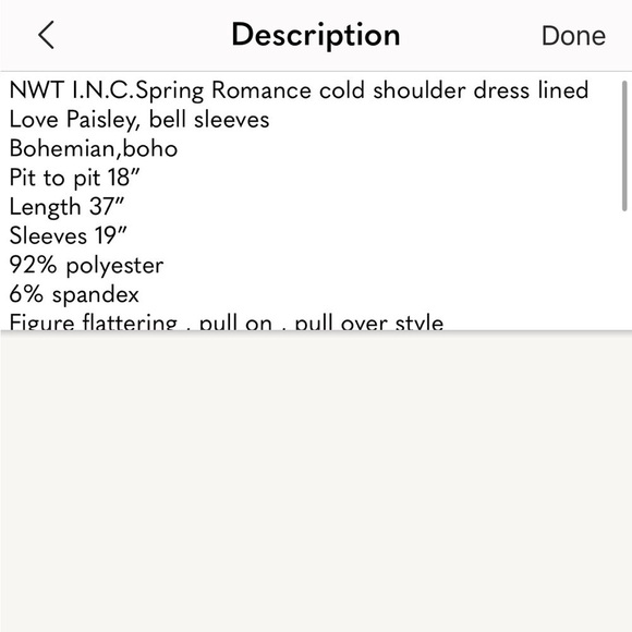 INC International Concepts Red White Dress - Picture 10 of 16